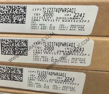 TLV2374QPWRG4Q1 Automobil Quad 16V 3MHz 4 Kanal Betriebsverstärker IC Chip