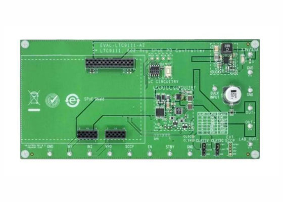 EVAL-LTC9111-AZ Evaluierung eingebetteter Lösungen Motherboard LTC9111 SPoE PD Motherboard