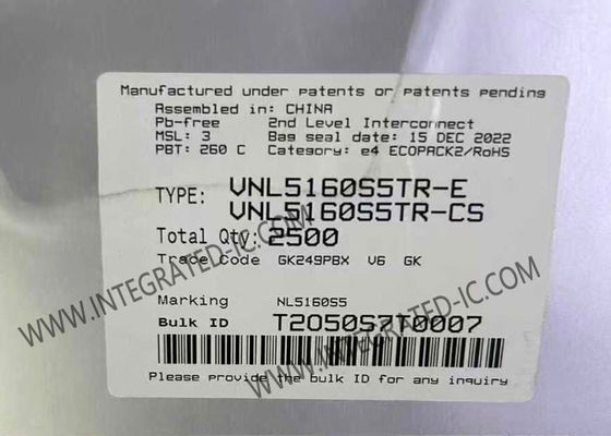 VNL5160S5TR Integrierter Schaltkreis Chip N-Kanal 3,5A Low-Side-Treiber mit 36V Max. Vollständig geschützt