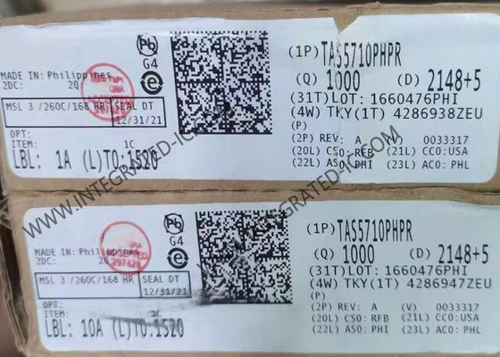 TAS5710PHPR Integrierter Schaltkreis Chip 20W 2-Kanal Stereo Digital Audio Leistungsverstärker mit 32-Bit Datenpfad