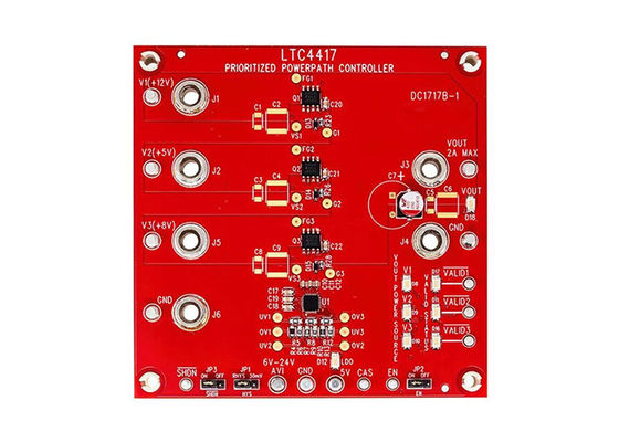 DC1717B Eingebettete Lösungen PowerPathTM Power Distribution Switch Leistungsmanagement Evaluation Board