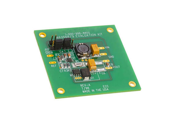 MAX668EVKIT Eingebettete Lösungen 1 Nicht isolierte DC/DC-Ausgabe Step Up Evaluation Board