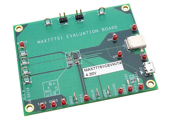 MAX77751CEVKIT Embedded Solutions Standalone 3.15A USB Typ-C Autonomes Ladegerät Evaluierungsboard