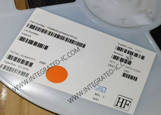 PS8803CQFN52GTR Integrierter Schaltkreis-Chip USB-C 10 Gbit/s Switch IC mit QFN52 Gehäuse für USB 3.1 Gen2 Anwendungen