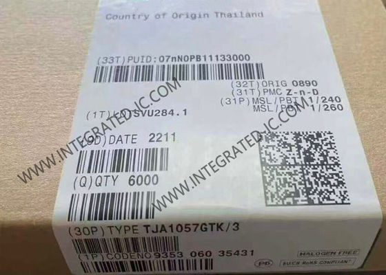 TJA1057GTK Integrierter Schaltkreis Chip 300mV High-Speed CAN Transceiver HVSON-8