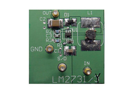 LM2731YEVAL Embedded Solutions Evaluation Board 600kHz Boost Converters Evaluation Module