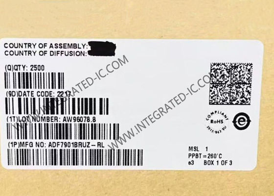 ADF7901BRUZ Hochleistungs-ISM-Band-OOK/FSK-Transmitter-IC mit 369,5 MHz bis 395,9 MHz Frequenz und 50 kbit/s Datenrate