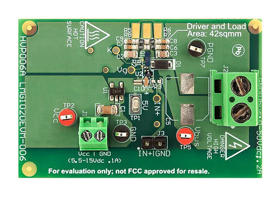 LMG1020EVM-006 Embedded Solutions Single-Channel Gate Driver Power Management Evaluation Board