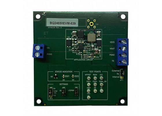BQ24650EVM-639 Embedded Solutions Batterieladegerät für solarbetriebenes Energiemanagement-Evaluierungsboard
