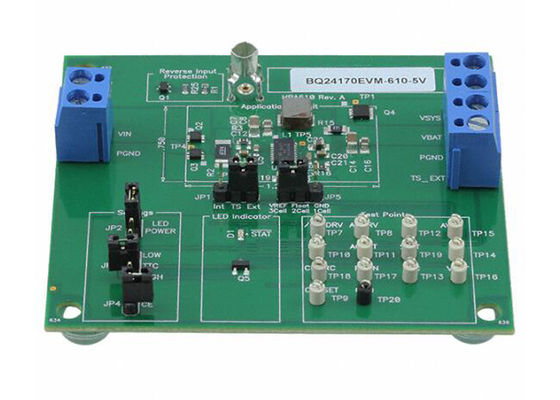 BQ24170EVM-610-5V Embedded Solutions 1-3 Zellen 4A Synchron-Abwärts-Batterieladegerät Evaluierungsmodul