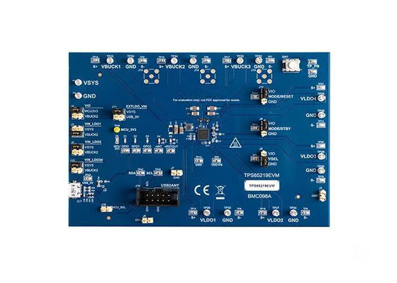 TPS65219EVM Embedded Solutions 2,5V bis 5,5V Stromversorgung Power Management Evaluierungsboard