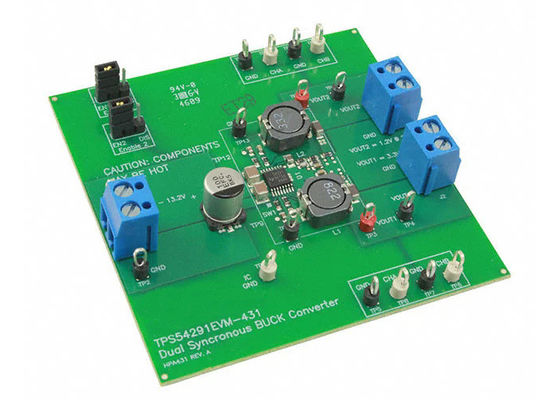 TPS54291EVM-431 Eingebettete Lösungen 600 kHz Dual Synchron Buck Converter Evaluation Modul