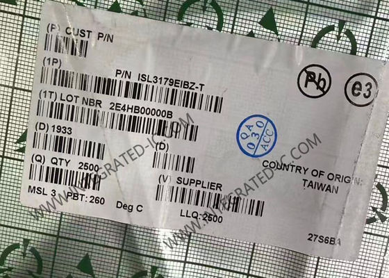 ISL3179EIBZ Integrierter Schaltkreislauf Chip 40Mbps 3.3V RS-485/RS-422 Transceiver mit 1/5 Einheitslast für Hochgeschwindigkeitskommunikation