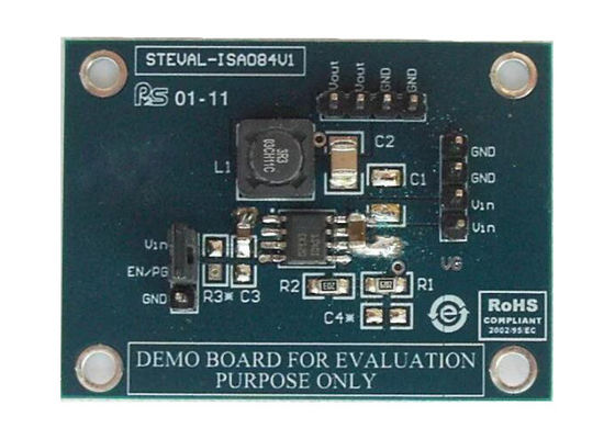 STEVAL-ISA084V1 Embedded Solutions ST1S40 PWM Synchron Step Down Demonstrationsbrett