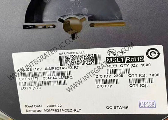 INMP621ACEZ Sensor-IC, geringe Leistung, unten angeordnetes, omnidirektionales MEMS-Mikrofon