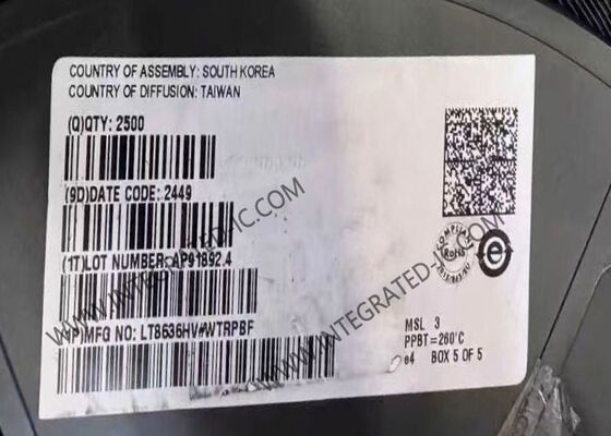 Integrierter Schaltkreislauf-Chip LT8636HV 42V 7A Spitzen-Synchron Step-Down-Stille-Schalter