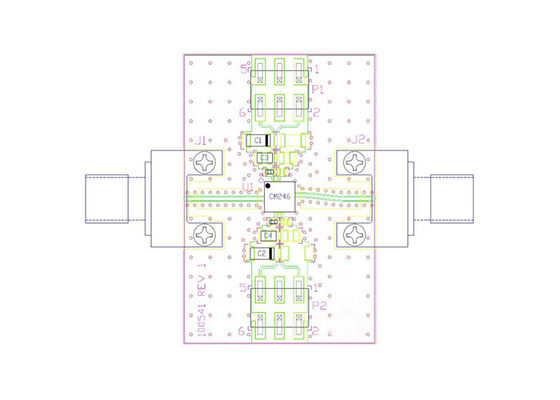 CMD246C4-EVB Embedded Solutions 8GHz bis 22GHz rauscharmes Verstärker-Evaluierungsboard