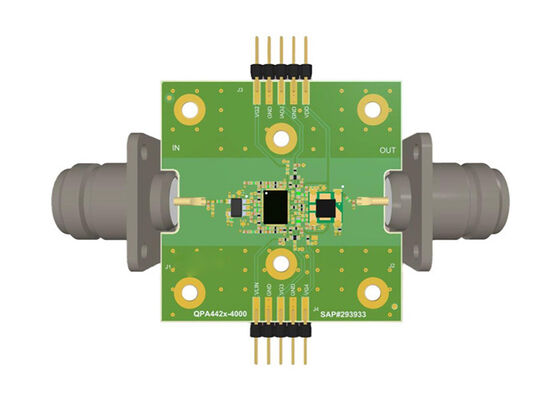 QPA4425EVB-01 Embedded Solutions 75Ω High Gain 25dB CATV Amplifier Evaluation Board