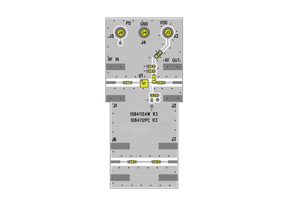 TQL9047-PCB-RF Embedded Solutions 50 MHz bis 4,2 GHz High-Linearity-Gain-Block-Evaluationsplatine