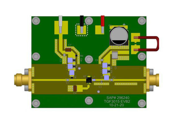 TGF3015-SM-EVB Eingebettete Lösungen 10W GaN RF Eingabe-Matched Transistor Bewertungstafel