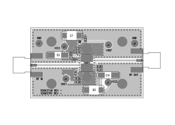 TQP9218-EVB Eingebettete Lösungen TQP9218 0,25 Watt Evaluation Board für kleine Zellstromverstärker