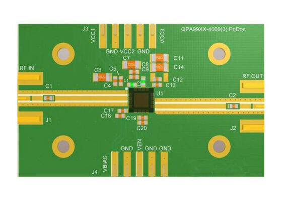 QPA9908EVB01 Embedded Solutions 4W Hocheffizienz-Linearisierbarer Leistungsverstärker-Evaluationsboard