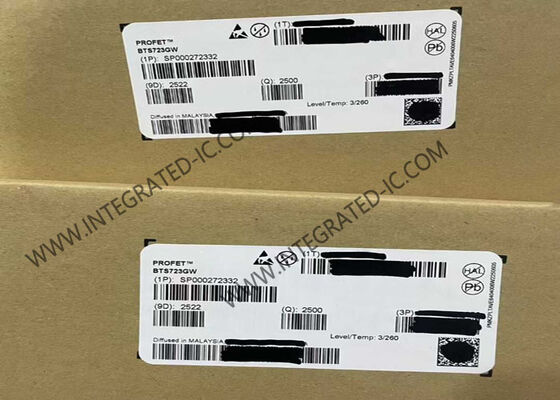 BTS723GW Integrierter Schaltkreis IC-Chip 7V bis 58V Intelligenter High-Side-Leistungsschalter mit 2 Ausgängen und 2,9 A Strom