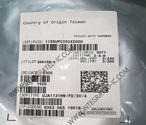 UJA1131HW Integrierte Schaltkreis-Chipsystem Basischip mit Buck/Boost Converter HTQFP48 Paket für Automobilanwendungen