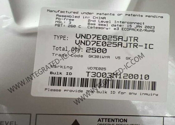 VND7E025AJTR Integrierter Schaltkreislauf Chip Doppelkanal High Side Driver IC PowerSSO16