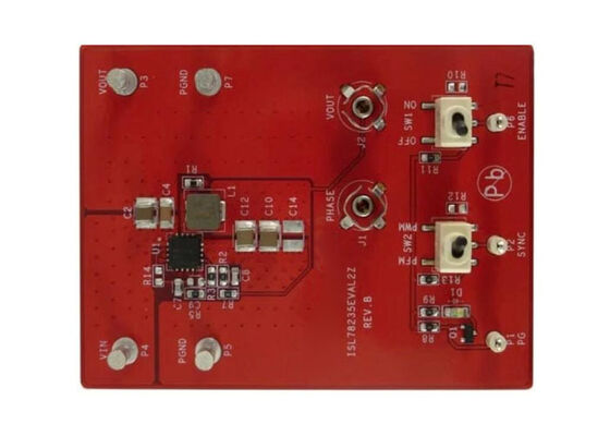 ISL78235EVAL2Z Eingebettete Lösungen ISL78235 5A Automotive Synchron Buck Regulator Evaluation Board