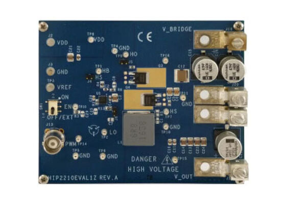 HIP2210EVAL1Z Embedded Solutions HIP2210 Half-Bridge NMOS FET Driver Evaluation Board