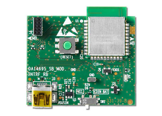 DA14695MOD-00F1DB-P Embedded Solutions Daughterboard DA14695MOD BT Low Energy 5.2 Modulentwicklung Kit Pro