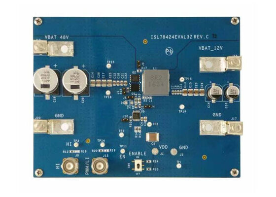 ISL78434EVAL1Z Embedded Solutions Evaluierungsboard für ISL78434 4A Sink-Halbbrückentreiber
