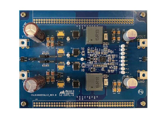 ISL81802EVAL1Z Embedded Solutions 80V Dual-Phase Synchronous Buck Controller Evaluation Board