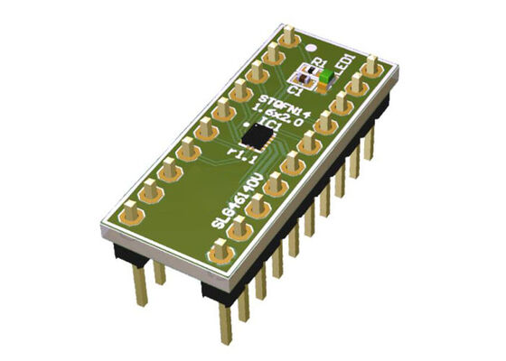 SLG46140V-DIP Embedded Solutions DIP Adapter SLG46140 GreenPAK 20-Pin DIP Prototyping Board