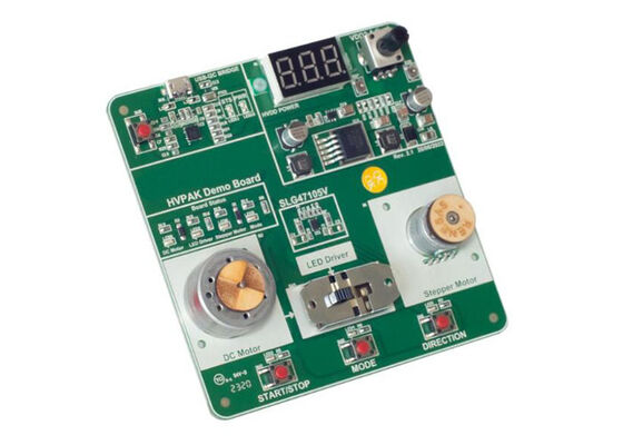 SLG47105V-DMO Embedded Solutions HVPAK SLG47105 DC/Stepper Motor und LED-Steuerung Demonstrationsplatine