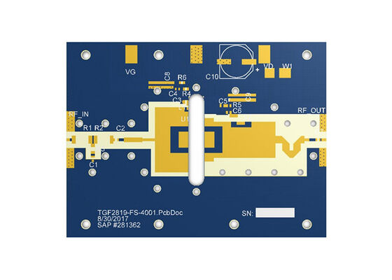 TGF2819-FLEVB02 Embedded Solutions DC bis 4 GHz 50V 200W GaN HF-Transistor Evaluierungsboard