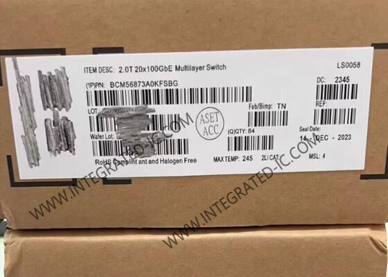 BCM56873A0KFSBG Ethernet IC 2.0Tb/s Trident3-X7 Programmierbarer Mehrschicht-Switch