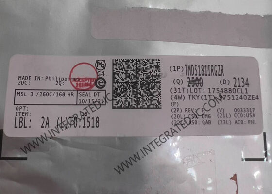 TMDS181IRGZR Integrierter Schaltkreislauf Chip HDMI Retimer mit 6 Gbps Datenrate und 4k2k60p Unterstützung im Retimer-Modus