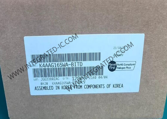 K4AAG165WA-BITD Speicher-IC-Chip DDR4 DRAM 16 Gbit 2666 Mbit/s Dynamic Random Access Memory FBGA96