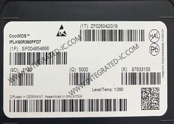IPLK60R360PFD7 Integrierter Schaltkreis-Chip N-Kanal 600V 13A MOSFET Transistoren