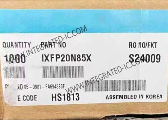 IXFP20N85X 850V HiPerFETTM N-Channel Power MOSFET Transistor der X-Klasse mit 20A kontinuierlichem Abflussstrom und 540W Leistungsauflösung