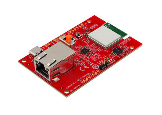 EV49N51A Embedded Solutions Ethernet-zu-WLAN-Bridge-Board mit WFI32E01PE-Modul