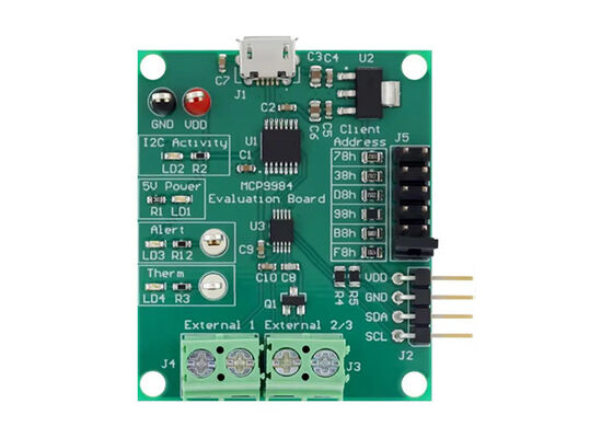EV23P16A Embedded Solutions 3,3V Mehrkanal-Automobil-Temperatursensor-Evaluierungsboard