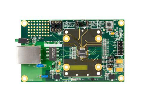 KSZ8851SNL-EVAL Embedded Solutions KSZ8851SNL Ethernet SPI Controller Evaluation Board
