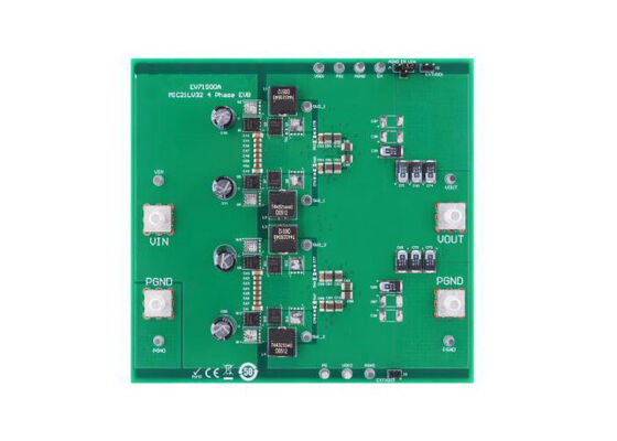 EV71S00A Embedded Solutions MIC21LV32 Dual-Phase Synchronous Buck Controller Evaluierungskarte