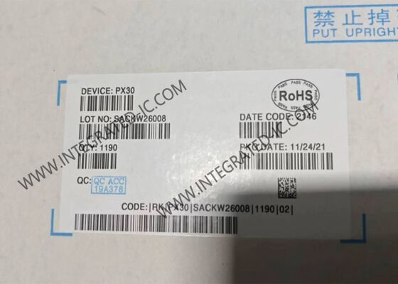 PX30 AI-Prozessor-Chip Quad-Core ARM Cortex-A35 Applikationsprozessor mit 1080p@60fps Dekodierung