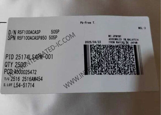 R5F100ACASP 32MHz 16-Bit Mikrocontroller MCU RL78 Kern LSSOP30 Paket