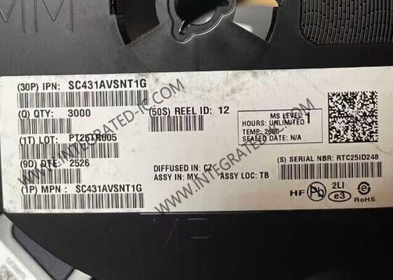 SC431AVSNT1G Integrierter Schaltkreis-Chip Spannungsreferenz-IC mit 2,5V programmierbaren Präzisionsreferenzen und 50 PPM/℃ Temperaturkoeffizient