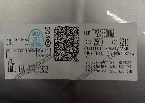 TPS54360DDAR Integrierter Schaltkreislauf Chip 60V 3.5A Step-Down Gleichspannungs-/ Gleichspannungswandler mit Öko-Modus